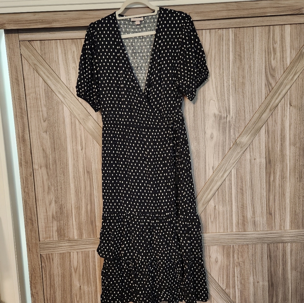 Black and White Polka Dot Dress